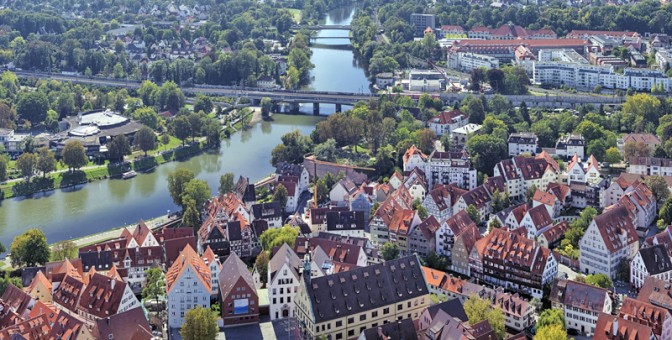 View on Ulm, Germany